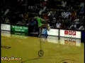 Unicycle Bowl Trick