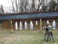 Military training on Flamethrowers