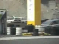 BMW drifting on a track