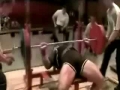 Weightlifting accident